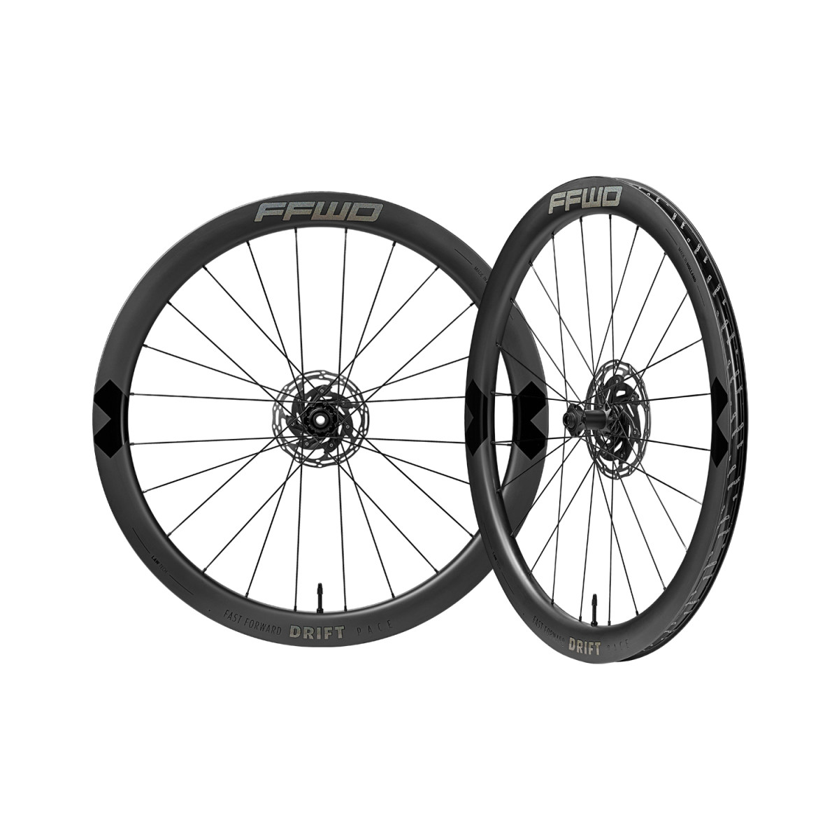 Fast Forward DRIFT Pace Carbon Wheels | FFWD | Black | Velonova ®